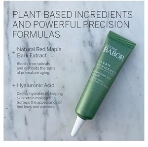 New! Dr Babor,Cleanformance Awakening Eye Cream - Green